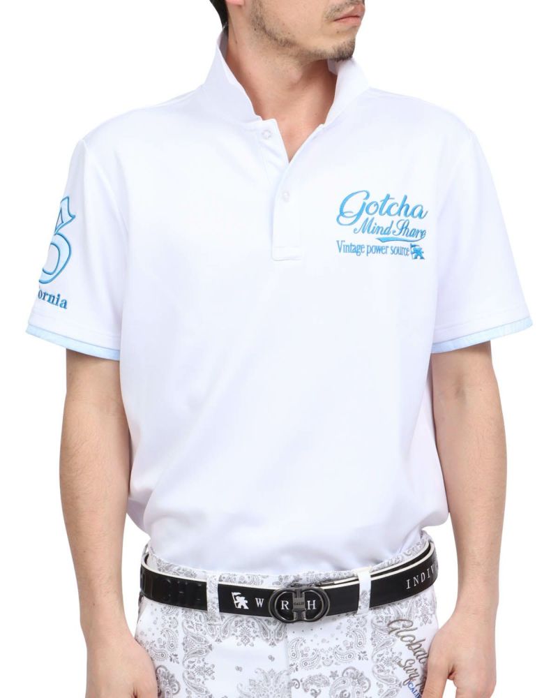 ホワイト：180cm67kg(Lサイズ着用)