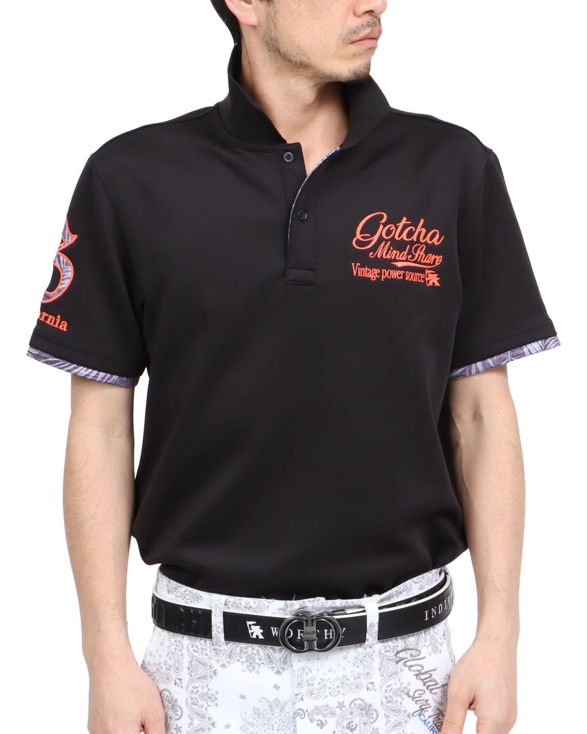 ブラック：180cm67kg(Lサイズ着用)