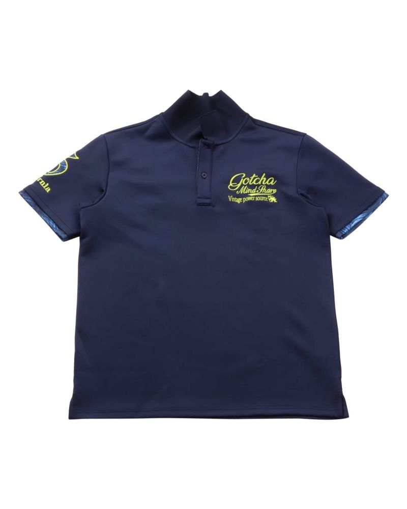 GOTCHA GOLF] スムース ボタニカル ネオン ポロシャツ | PEET