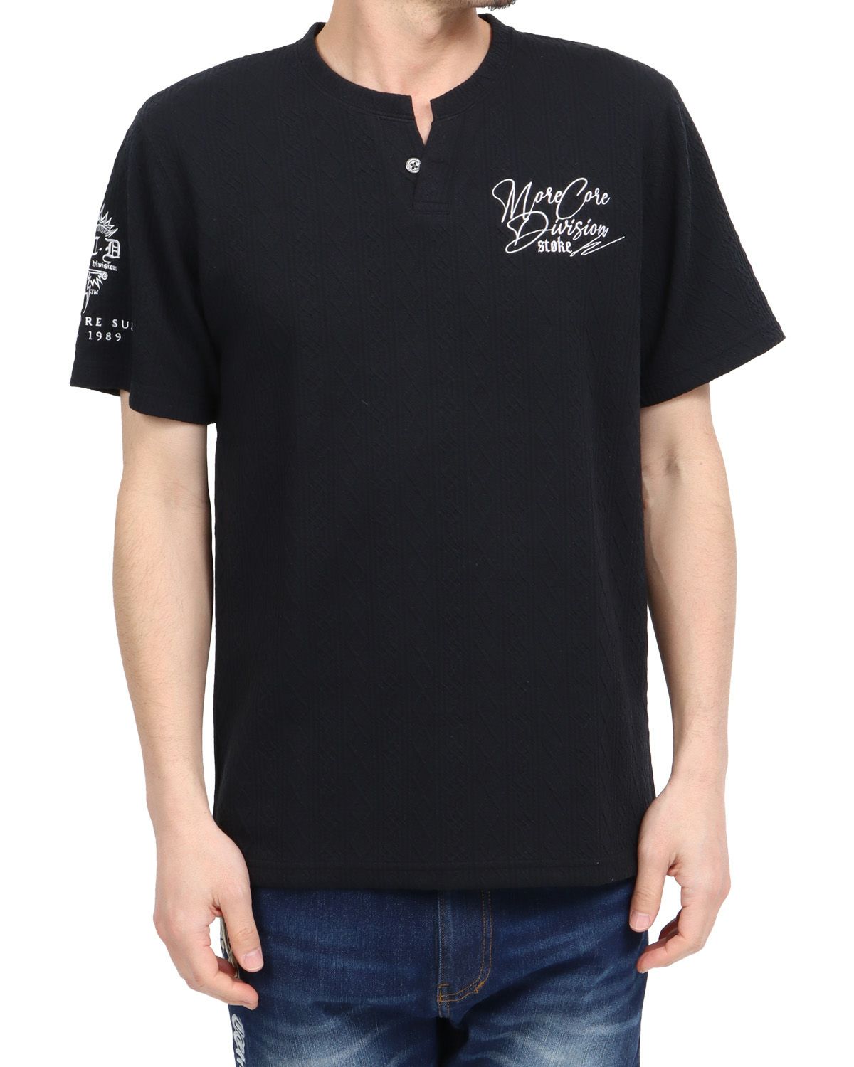 ブラック：180cm67kg(Lサイズ着用)