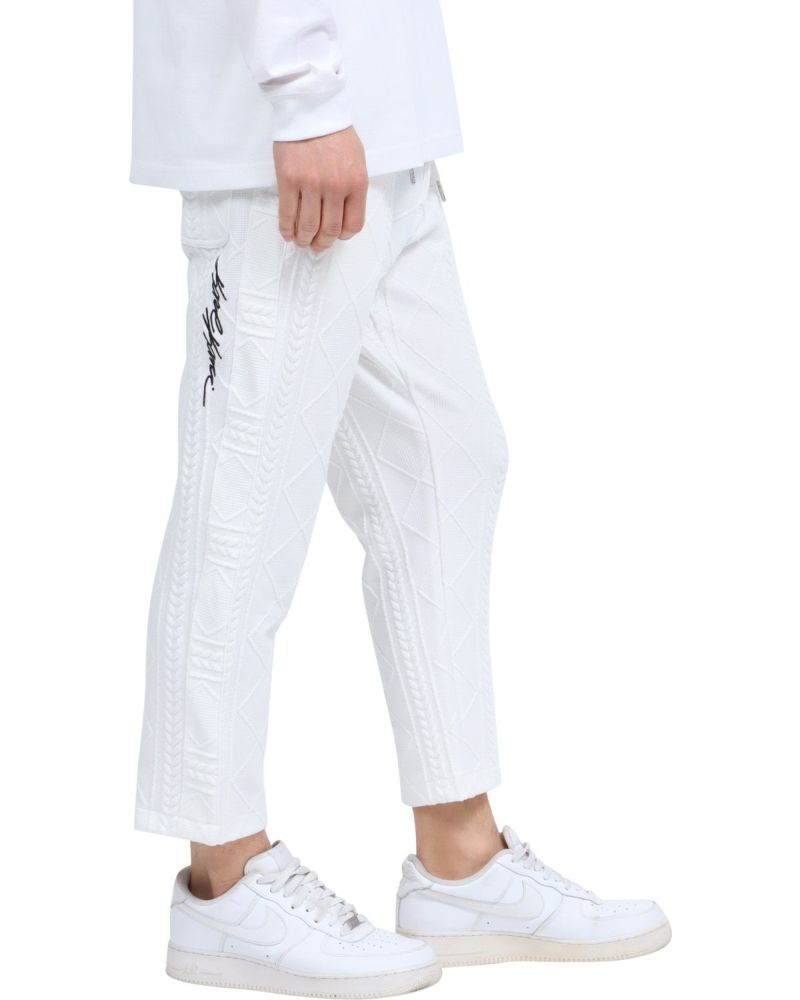 ホワイト：180cm67kg(Lサイズ着用)