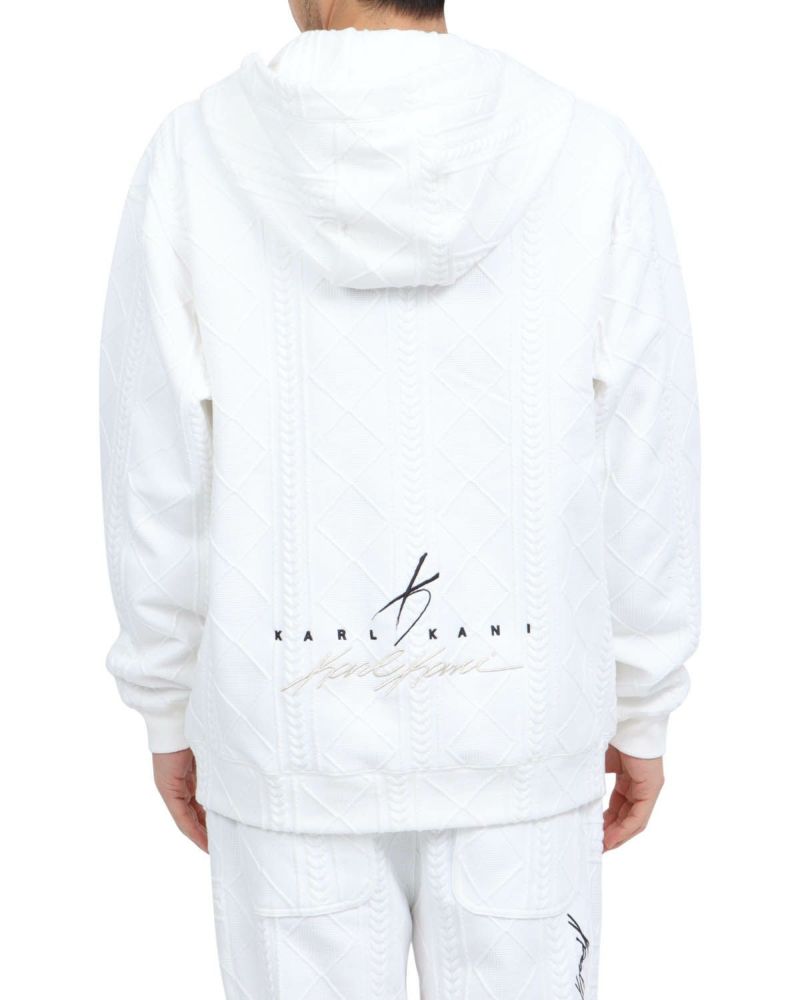 ホワイト：180cm67kg(Lサイズ着用)