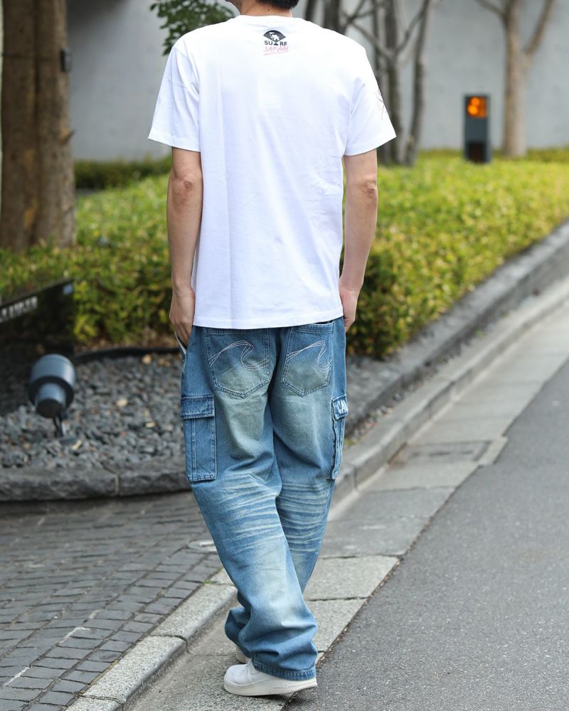 ホワイト：180cm67kg(Lサイズ着用)