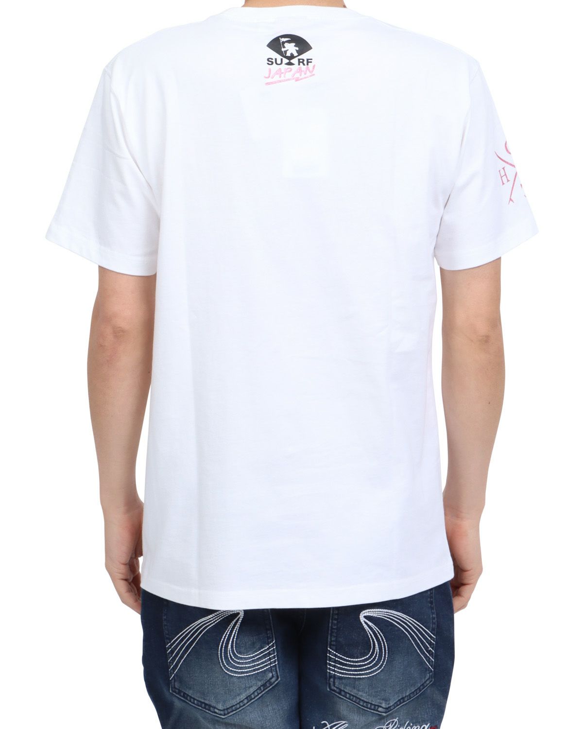 ホワイト：180cm67kg(Lサイズ着用)