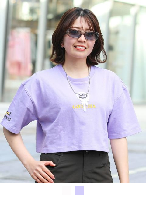 ラベンダー：157cm(Mサイズ着用)