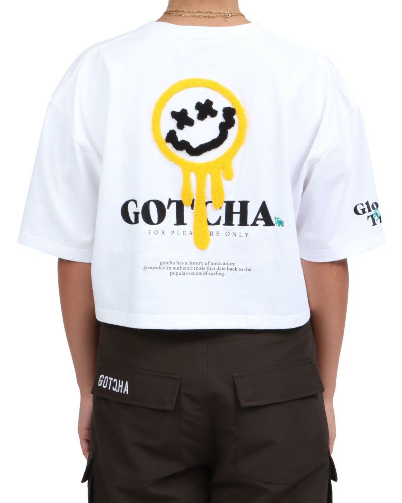 ホワイト：167cm(Lサイズ着用)