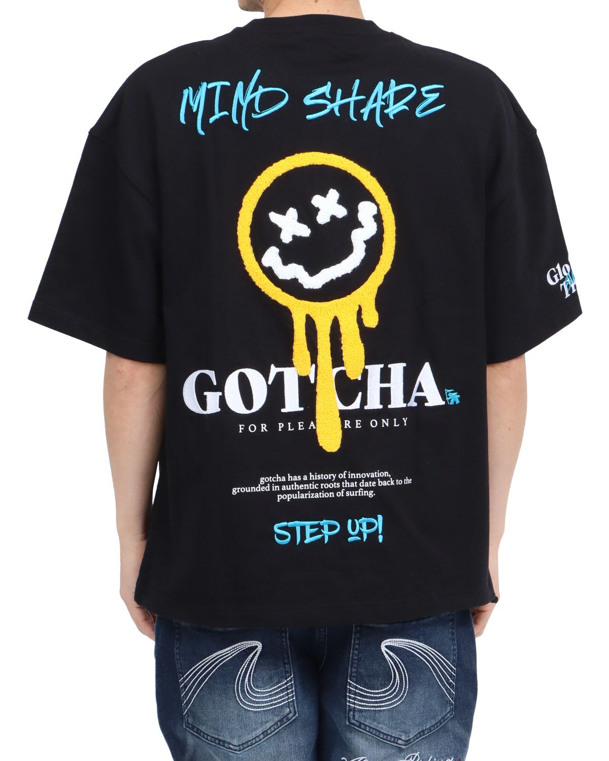 ブラック：180cm67kg(Lサイズ着用)