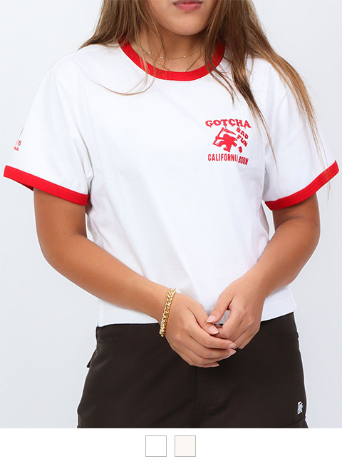 ホワイト：167cm(Lサイズ着用)