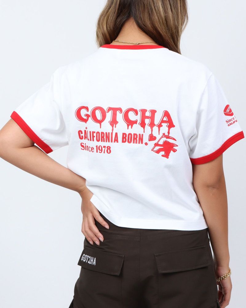 ホワイト：167cm(Lサイズ着用)