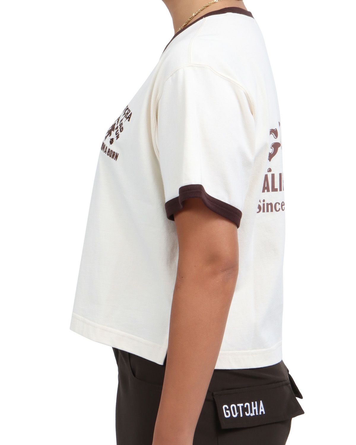 オフホワイト：167cm(Lサイズ着用)