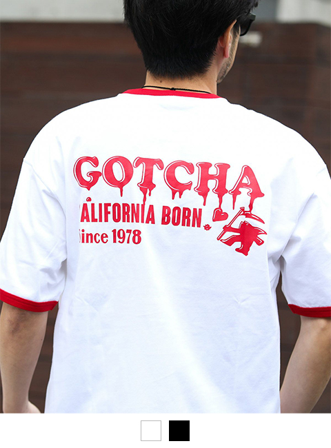 ホワイト：180cm67kg(Lサイズ着用)