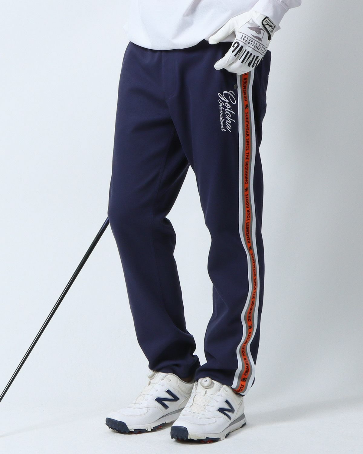 ネイビー:180cm67kg(Lサイズ着用)