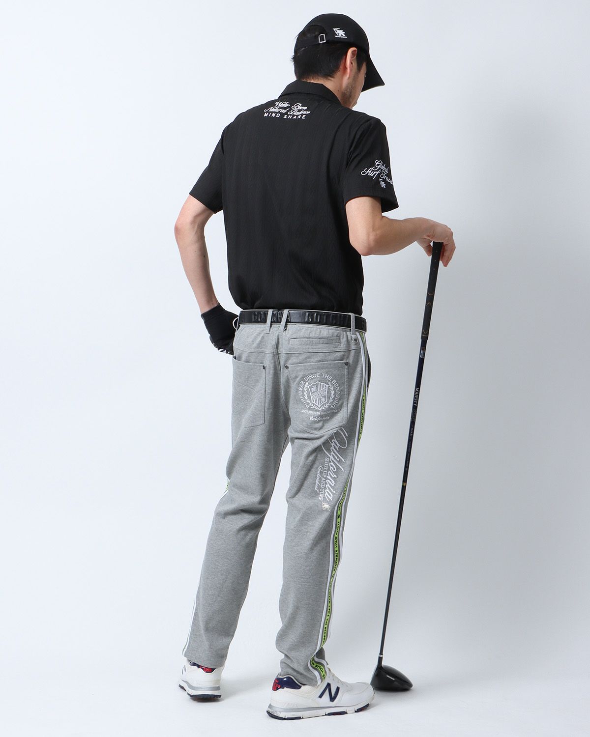 グレー:180cm67kg(Mサイズ着用)