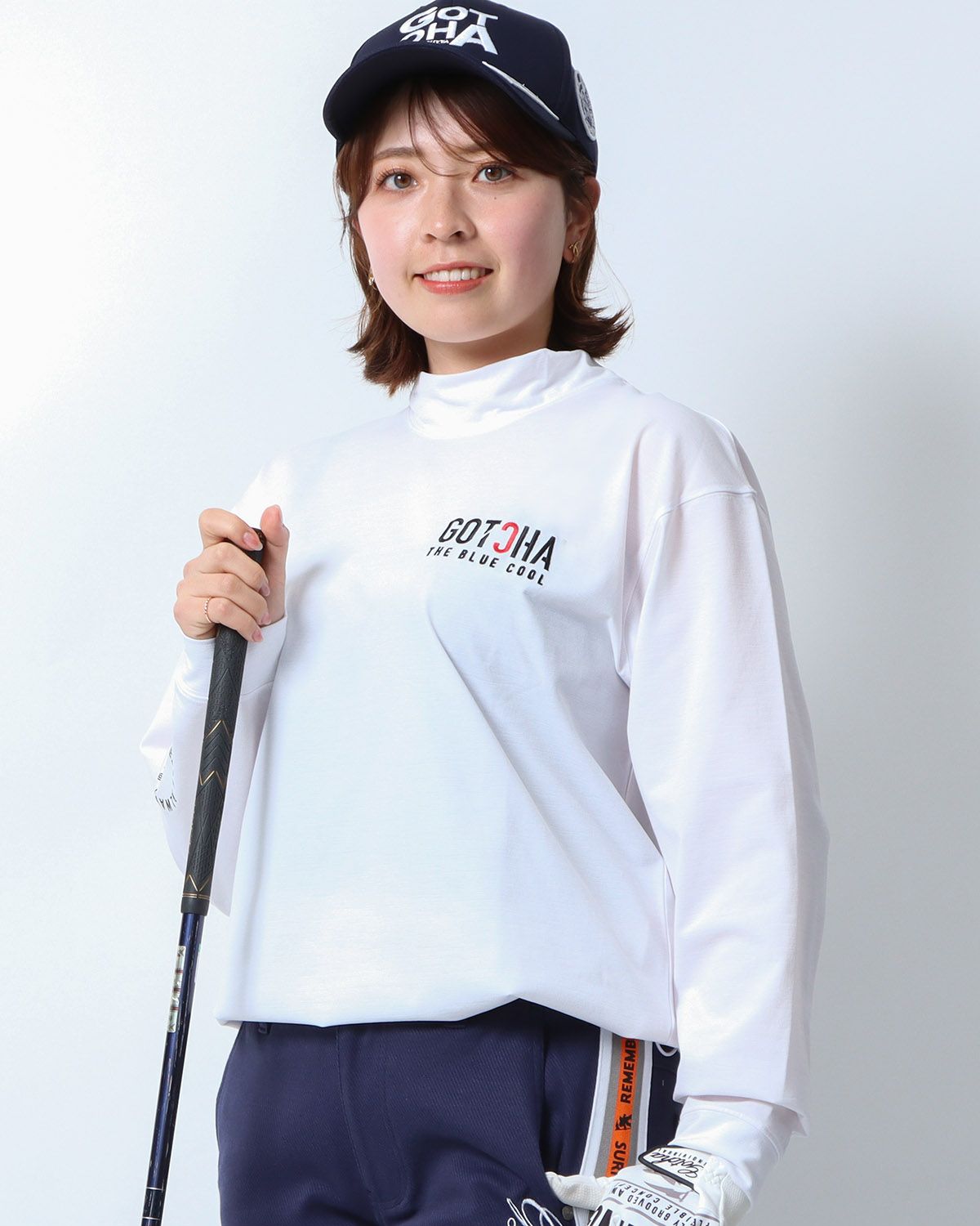 ホワイト:157cm(Sサイズ着用)