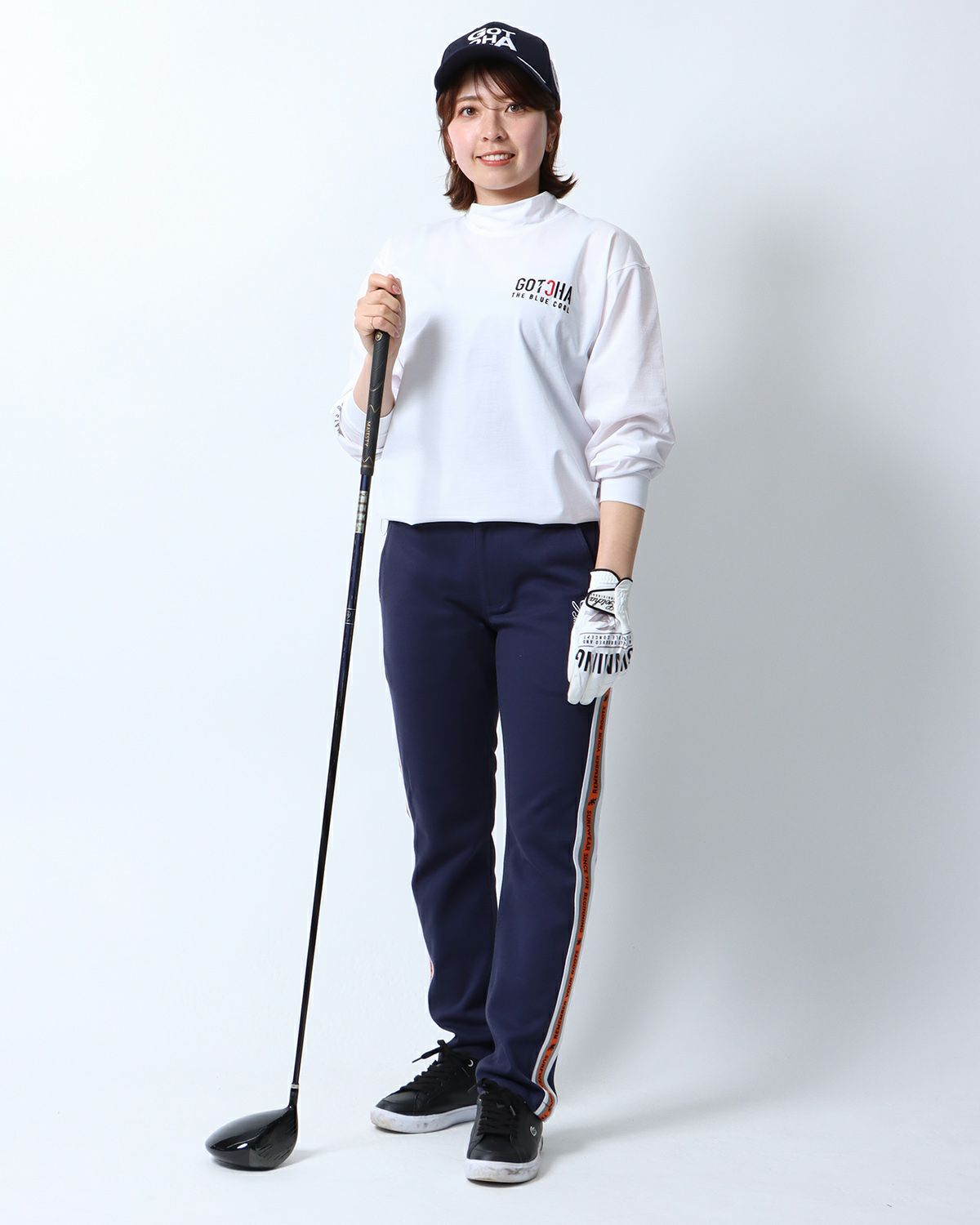 ホワイト:157cm(Sサイズ着用)