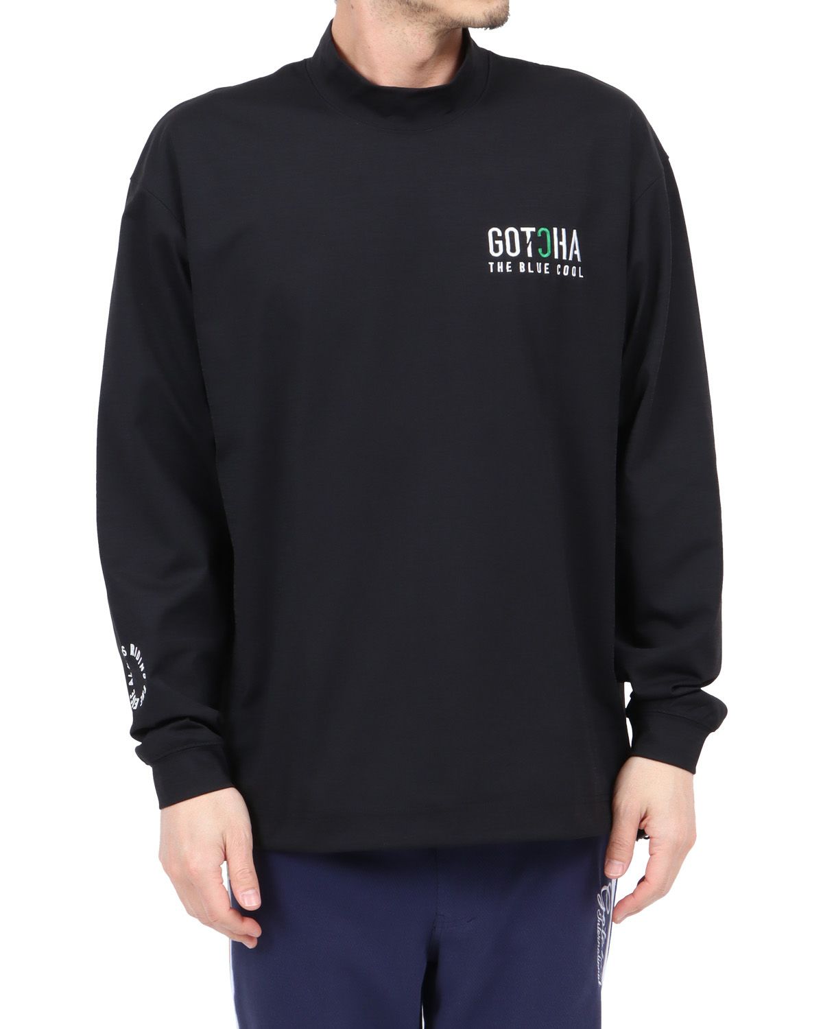 ブラック：180cm67kg(Lサイズ着用)