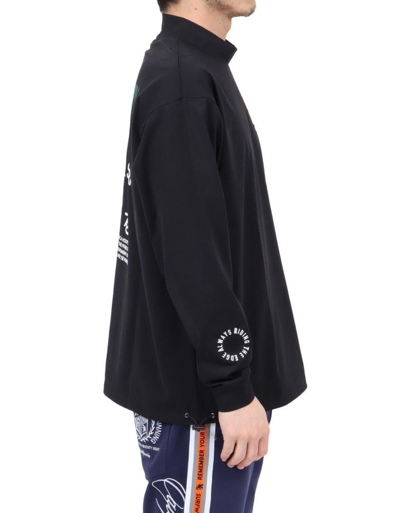 ブラック：180cm67kg(Lサイズ着用)