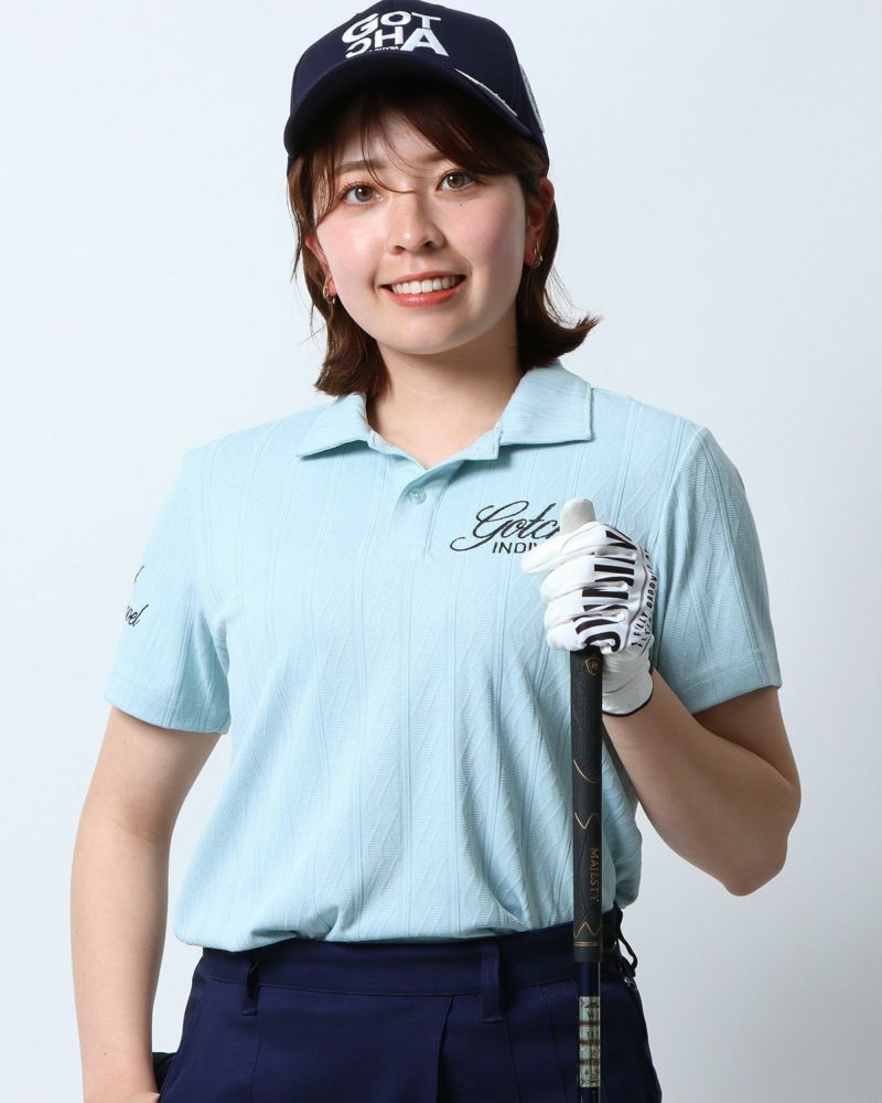 ライトブルー：161cm(Sサイズ着用)