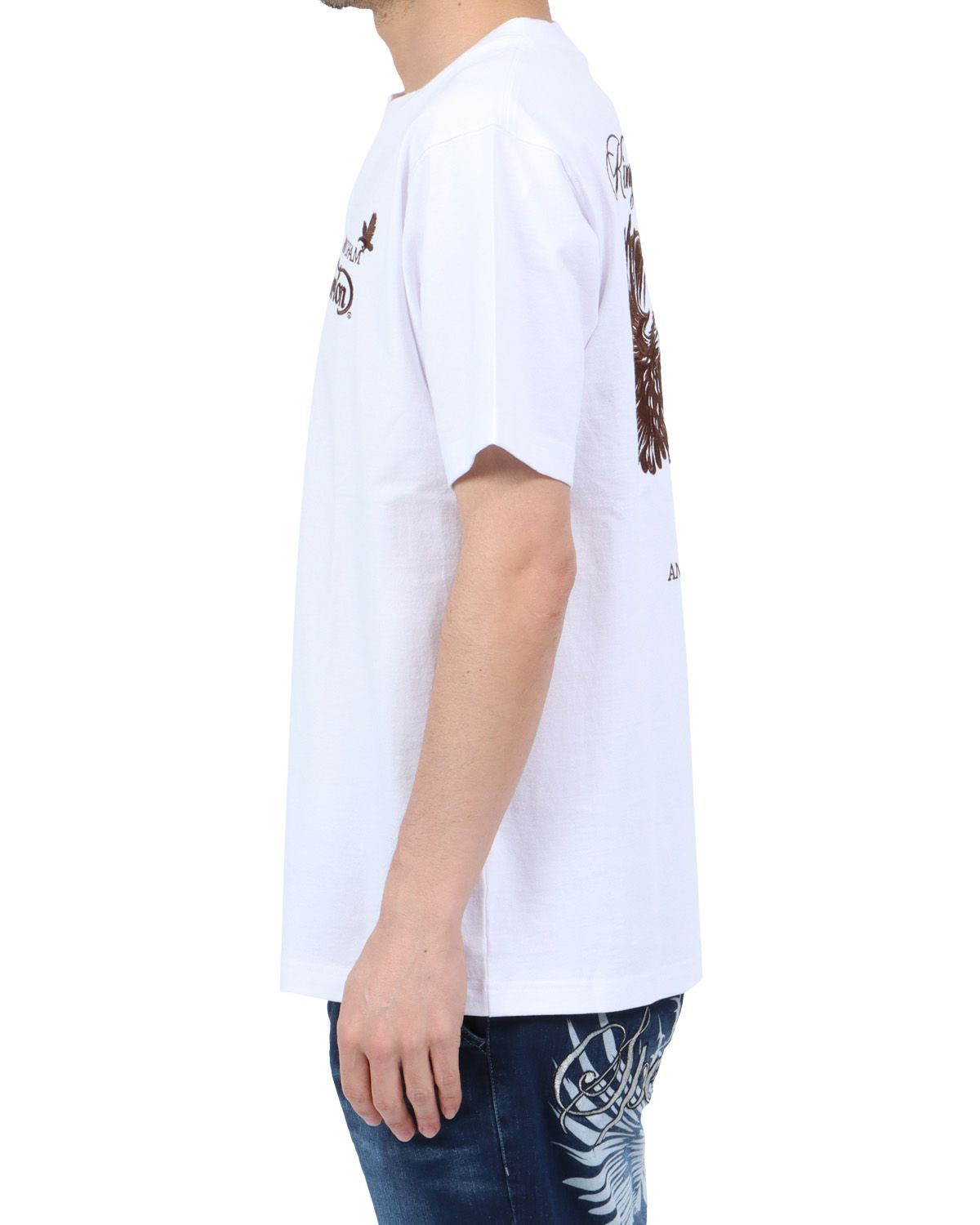 ホワイト：180cm67kg(Lサイズ着用)