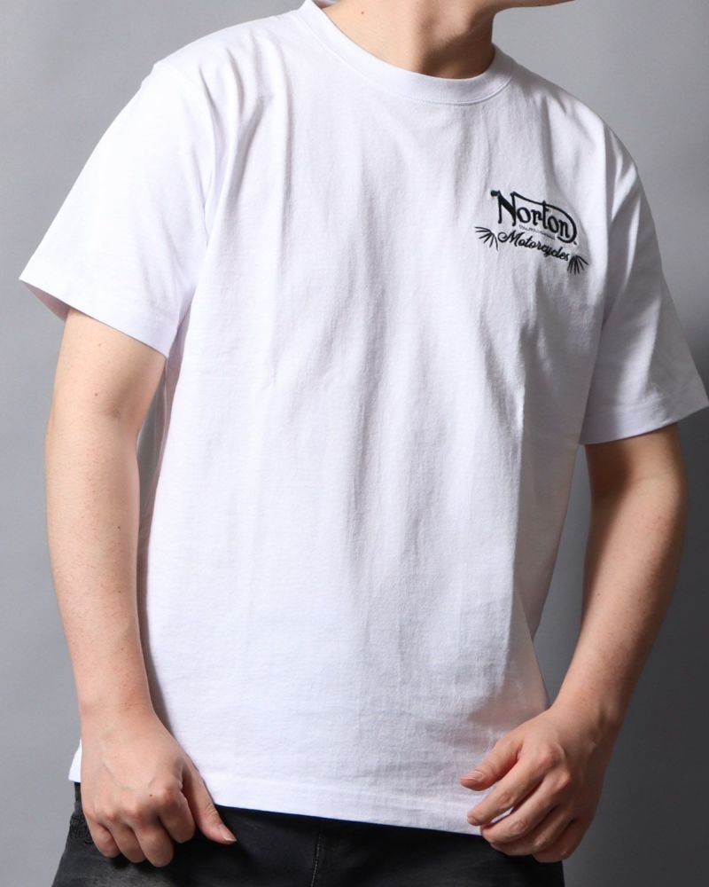 ホワイト：178cm/75kg(Lサイズ着用)