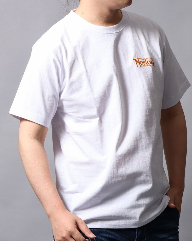 ホワイト：178cm/75kg(Lサイズ着用)