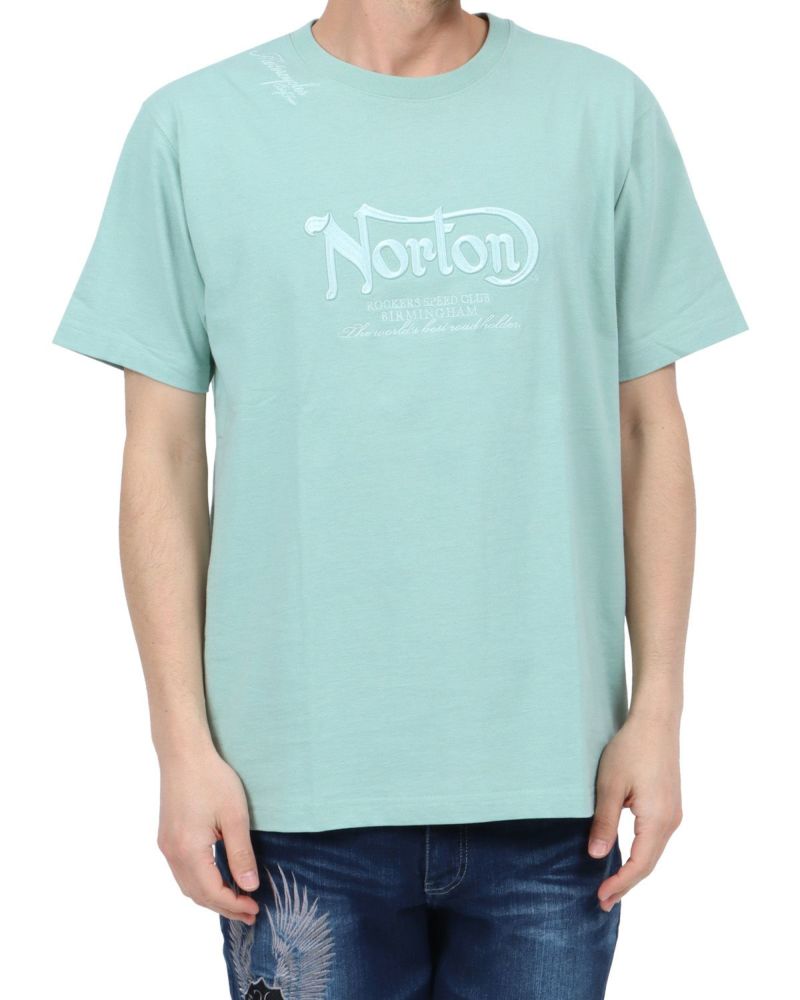 ミントグリーン：180cm67kg(Lサイズ着用)