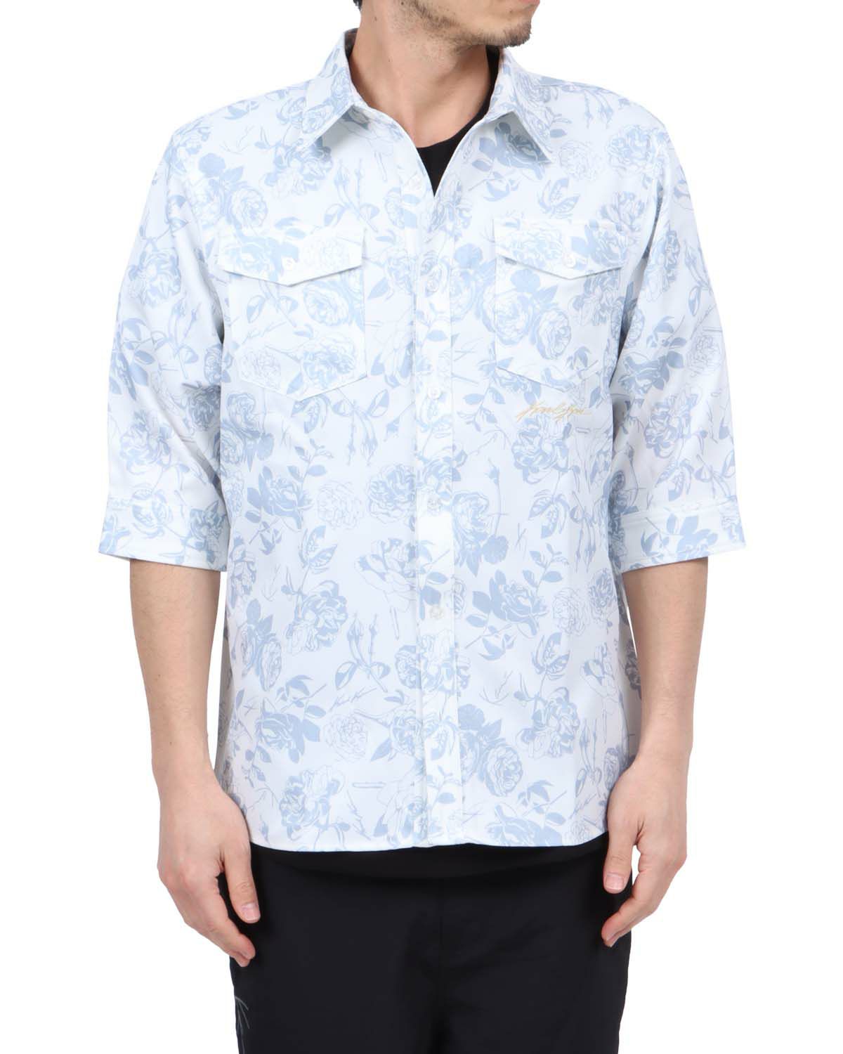 ホワイト：180cm67kg(Lサイズ着用)