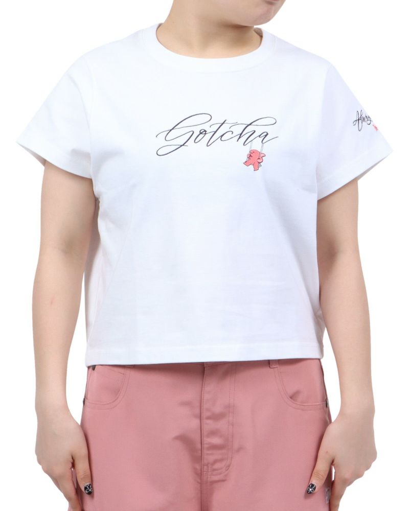 ホワイト：158cm(Mサイズ着用)