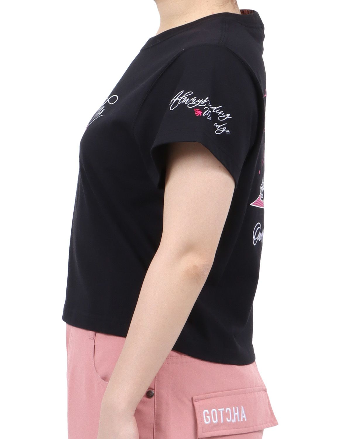 ブラック：158cm(Mサイズ着用)