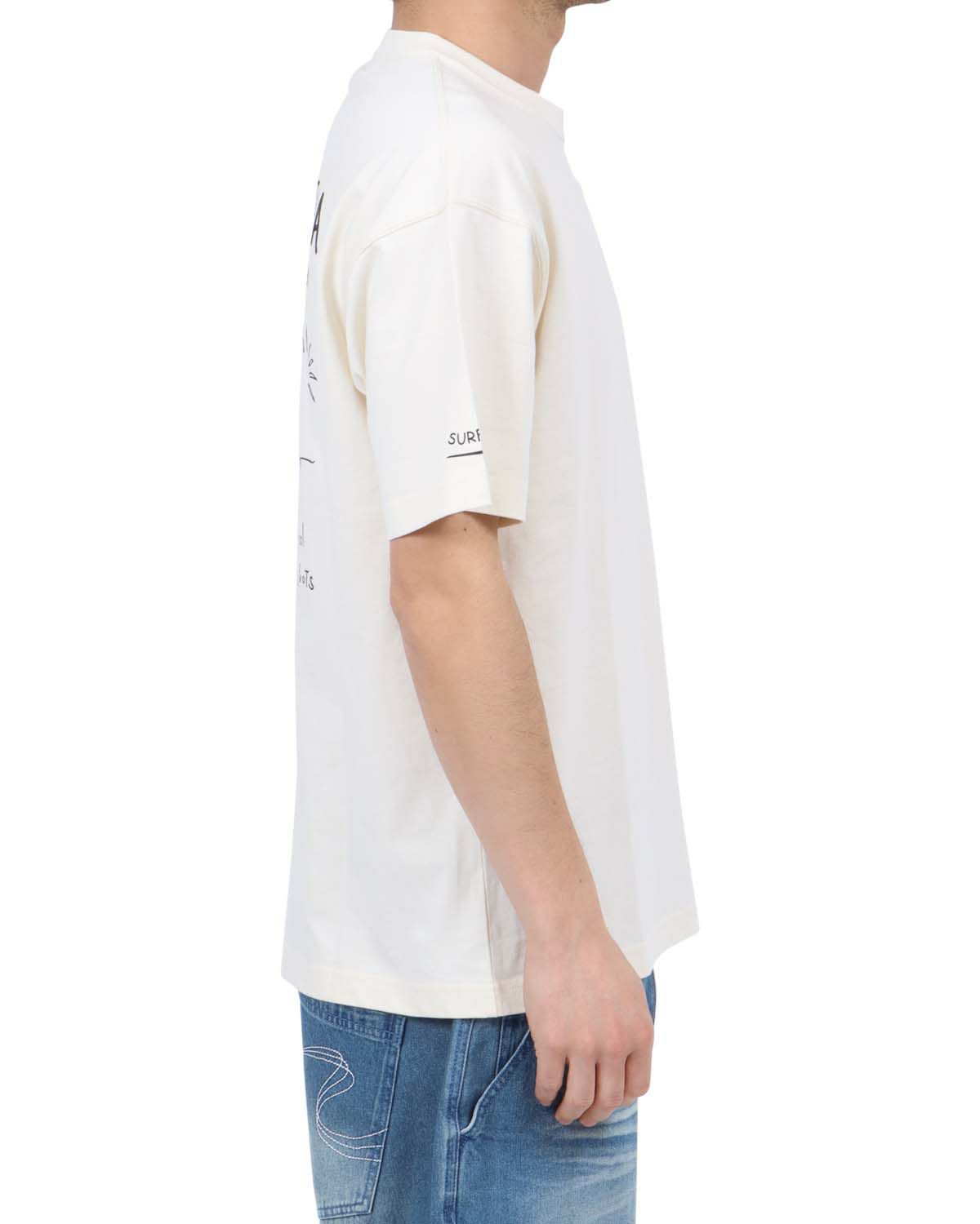 オフホワイト：180cm67kg(Lサイズ着用)