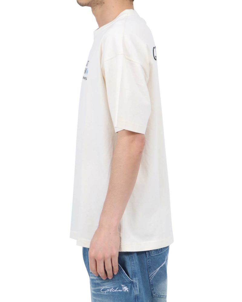 オフホワイト：180cm67kg(Lサイズ着用)