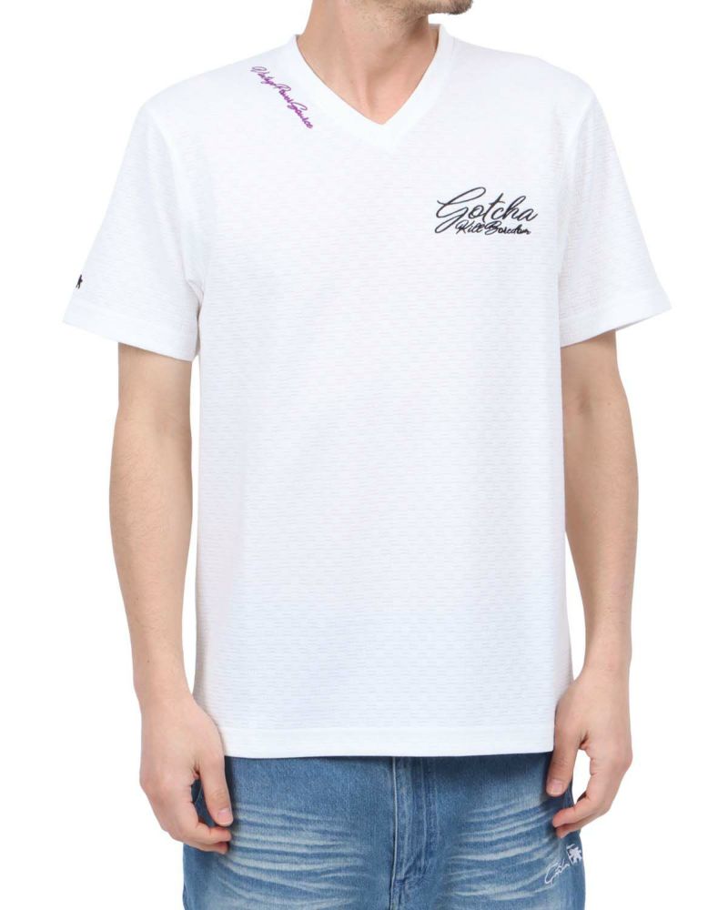 ホワイト：180cm67kg(Lサイズ着用)