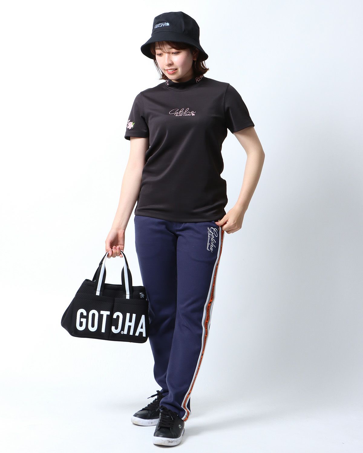 ブラック：157cm(Sサイズ着用)