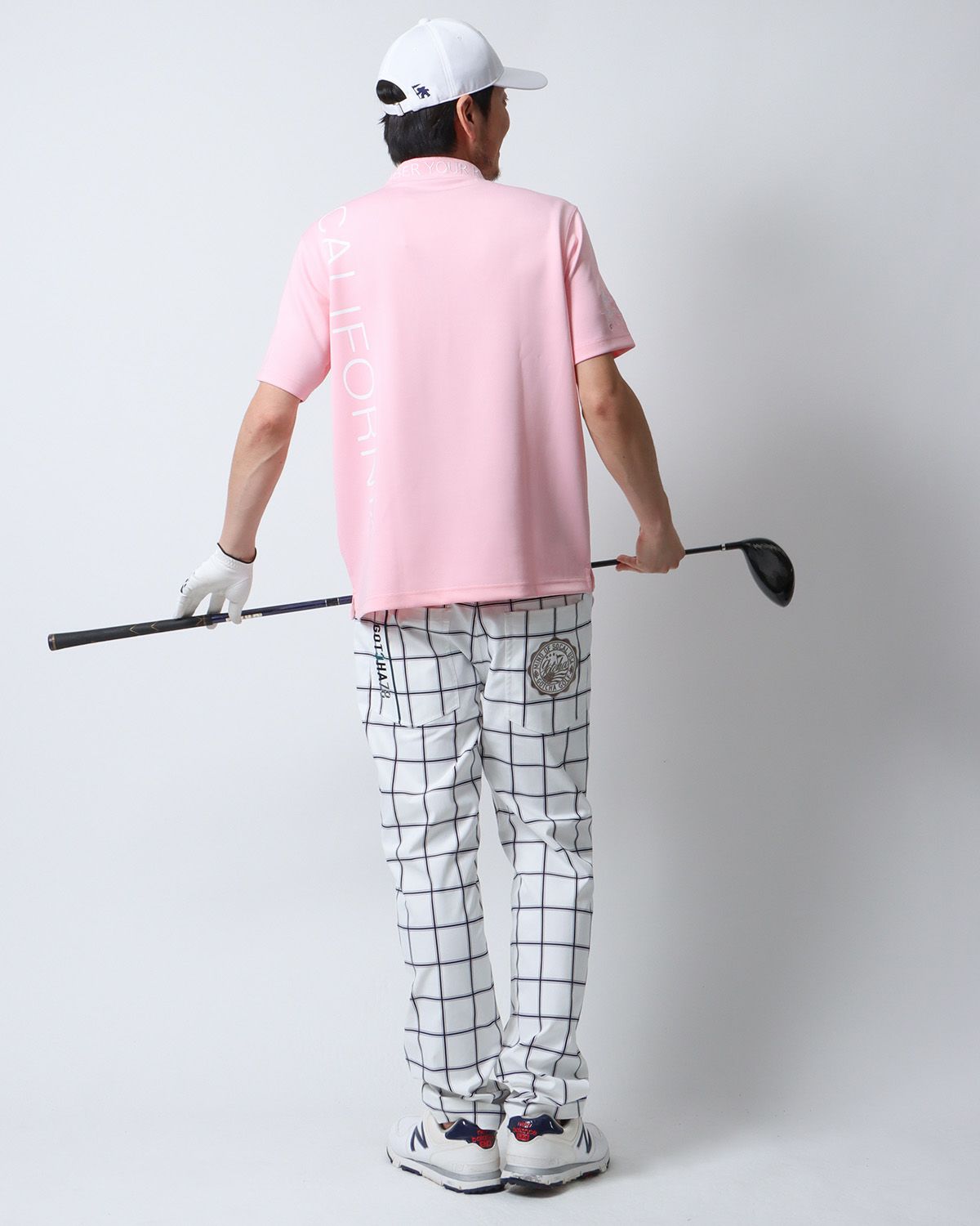 ピンク：180cm67kg(Lサイズ着用)