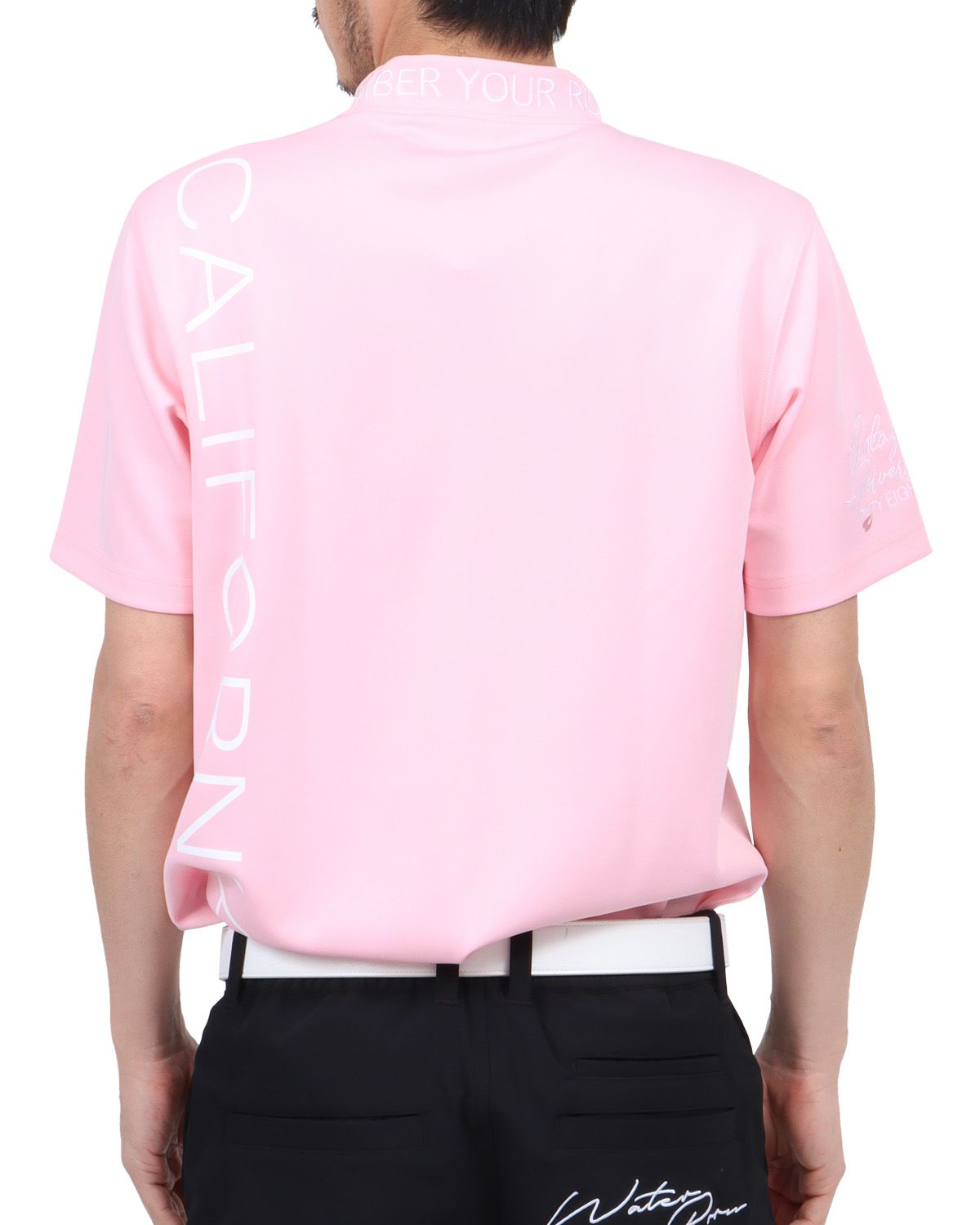 ピンク：180cm67kg(Lサイズ着用)