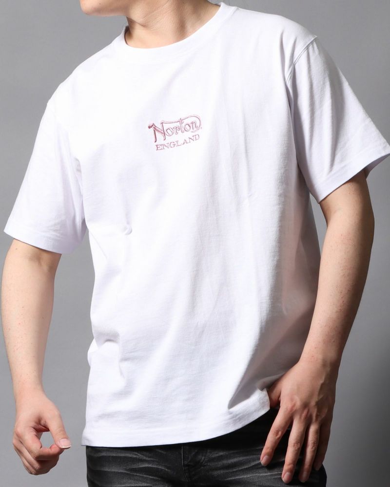 ホワイト：178cm/75kg(Lサイズ着用)