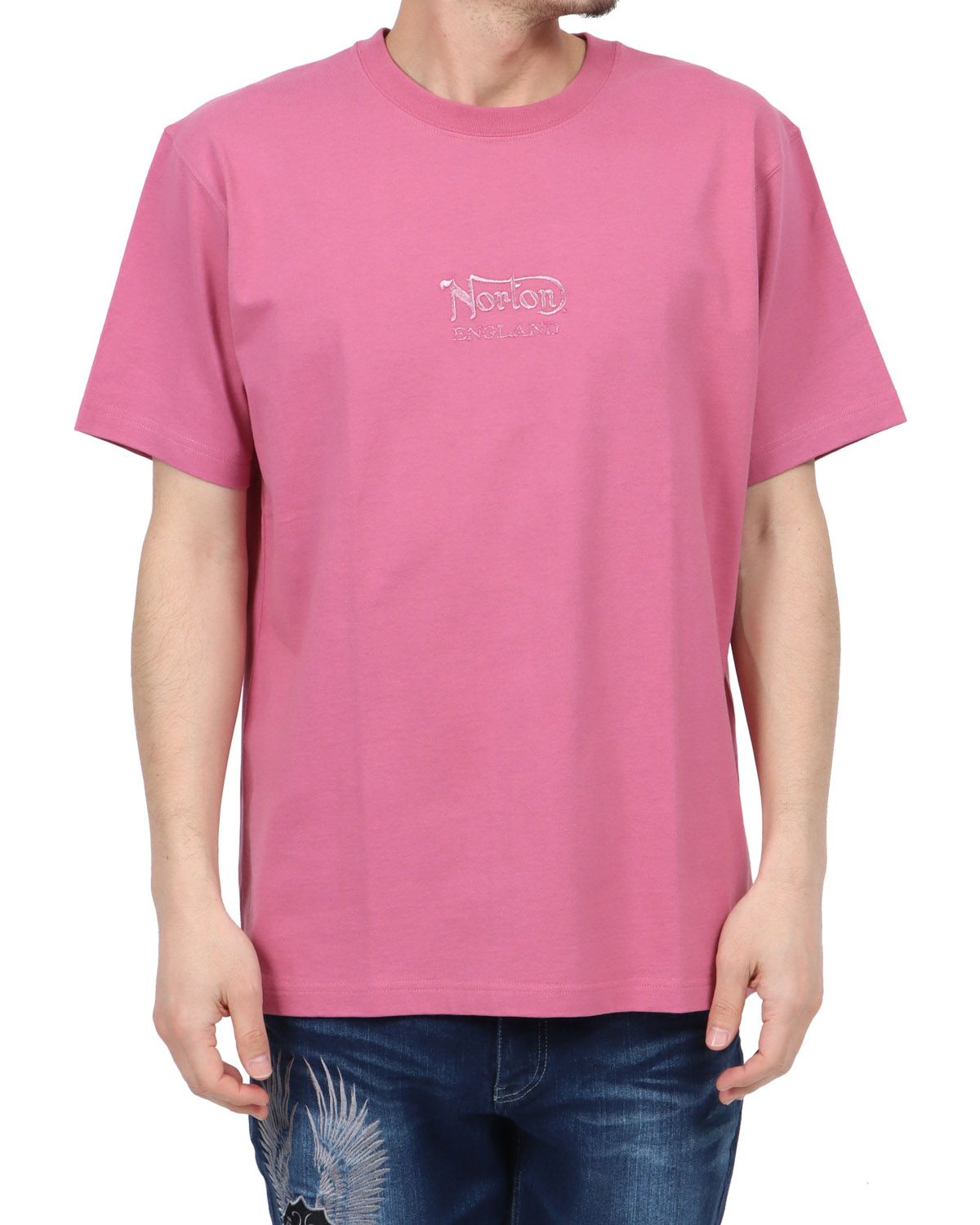 ピンク：180cm67kg(Lサイズ着用)