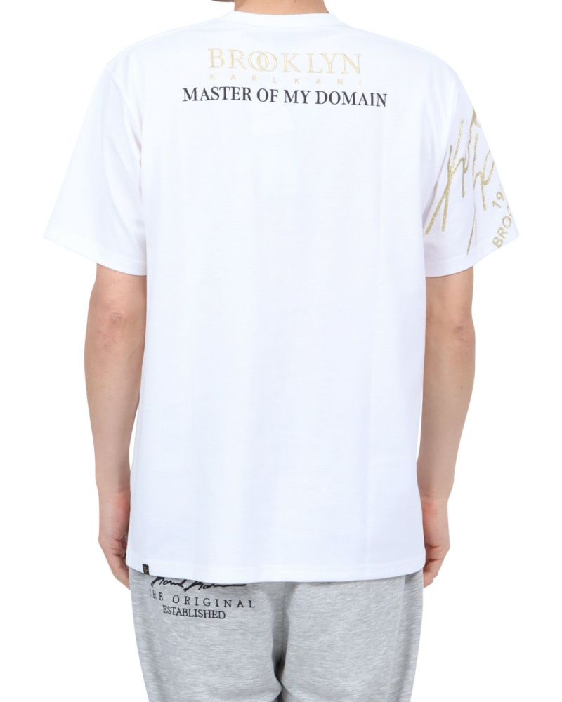 ホワイト：180cm67kg(Lサイズ着用)