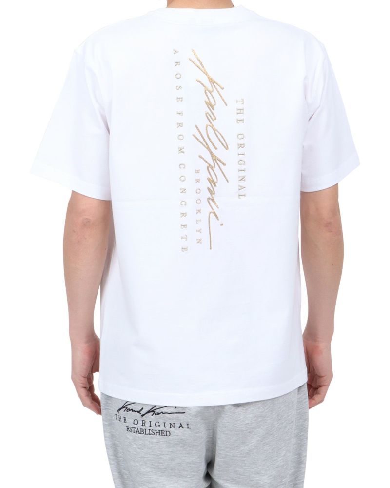 ホワイト：180cm67kg(Lサイズ着用)