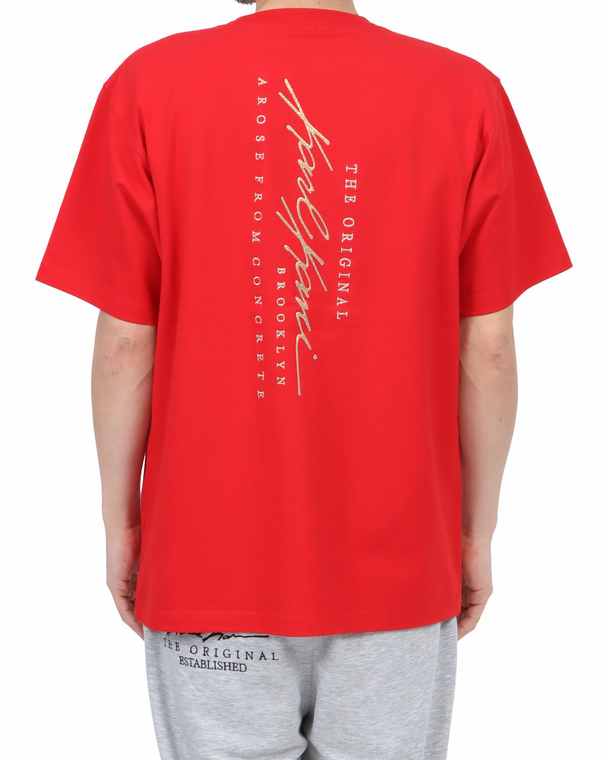 レッド：180cm67kg(Lサイズ着用)