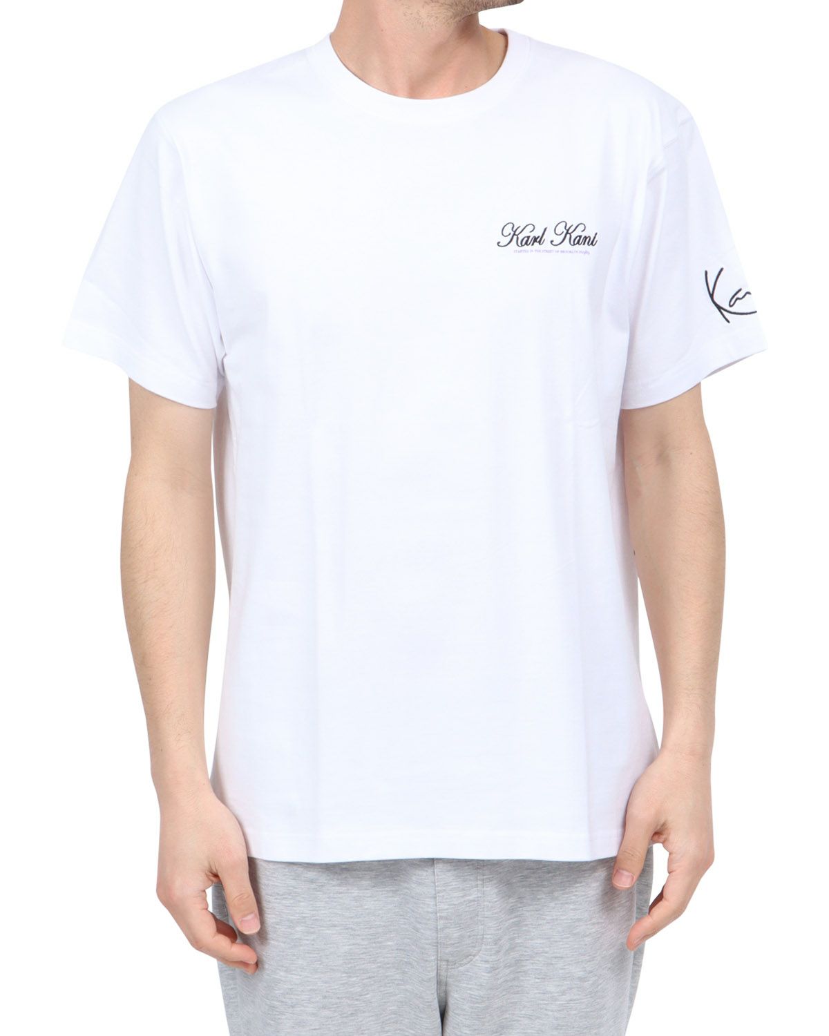 ホワイト：180cm67kg(Lサイズ着用)