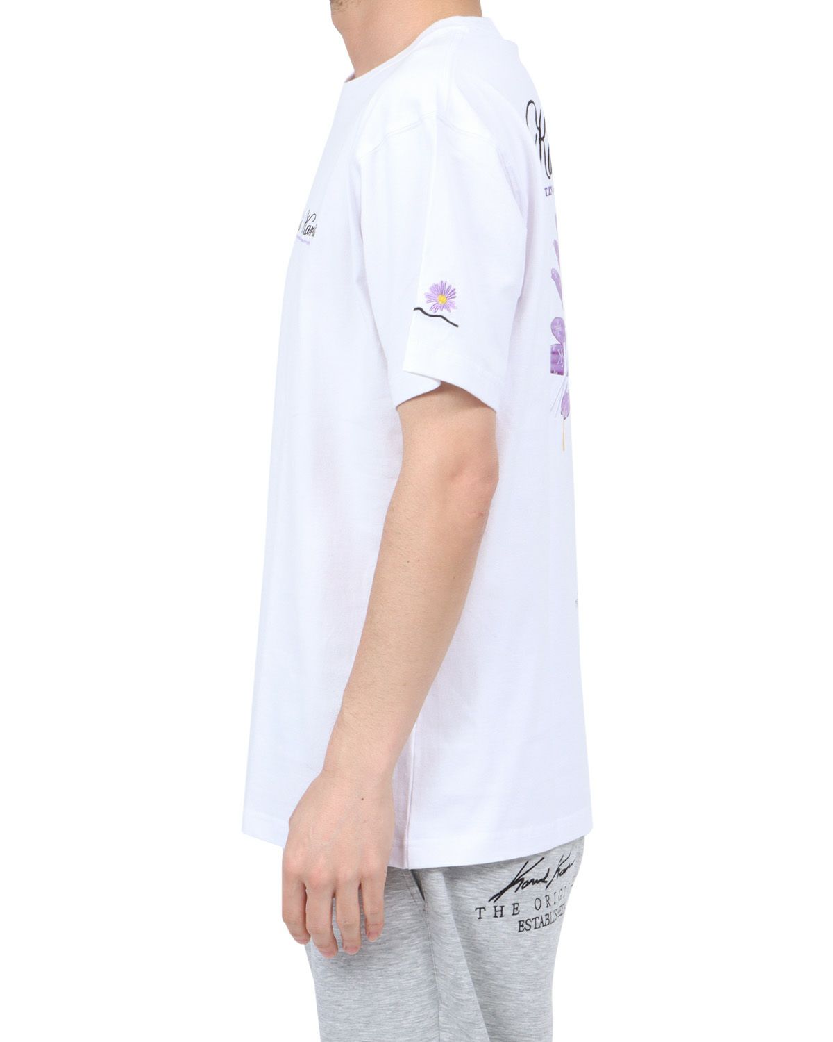 ホワイト：180cm67kg(Lサイズ着用)