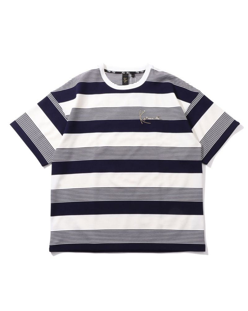 追尾/関税/送料込 USモデル KARL KANI Y/D ストライプ Tee 追尾/関税/送料込 USモデル KARL KANI Y/D ストライプ Tee (KARL