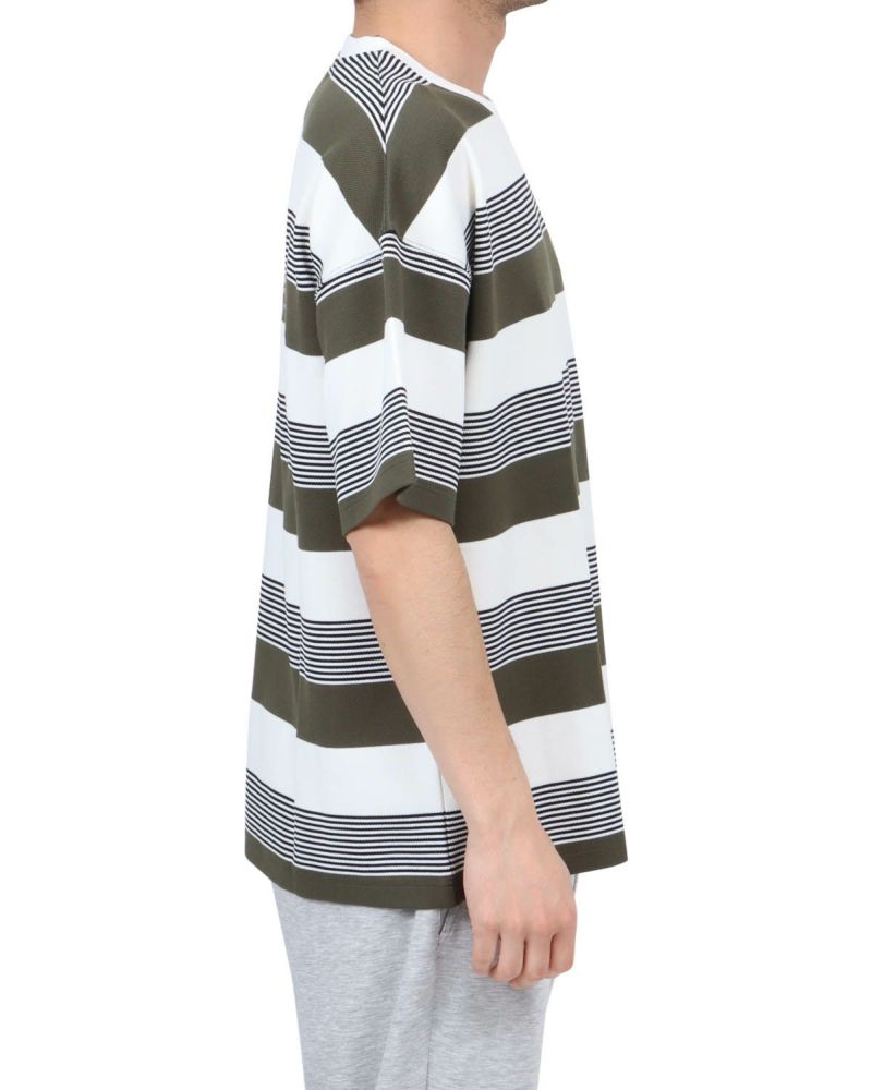 カーキ：180cm67kg(Lサイズ着用)