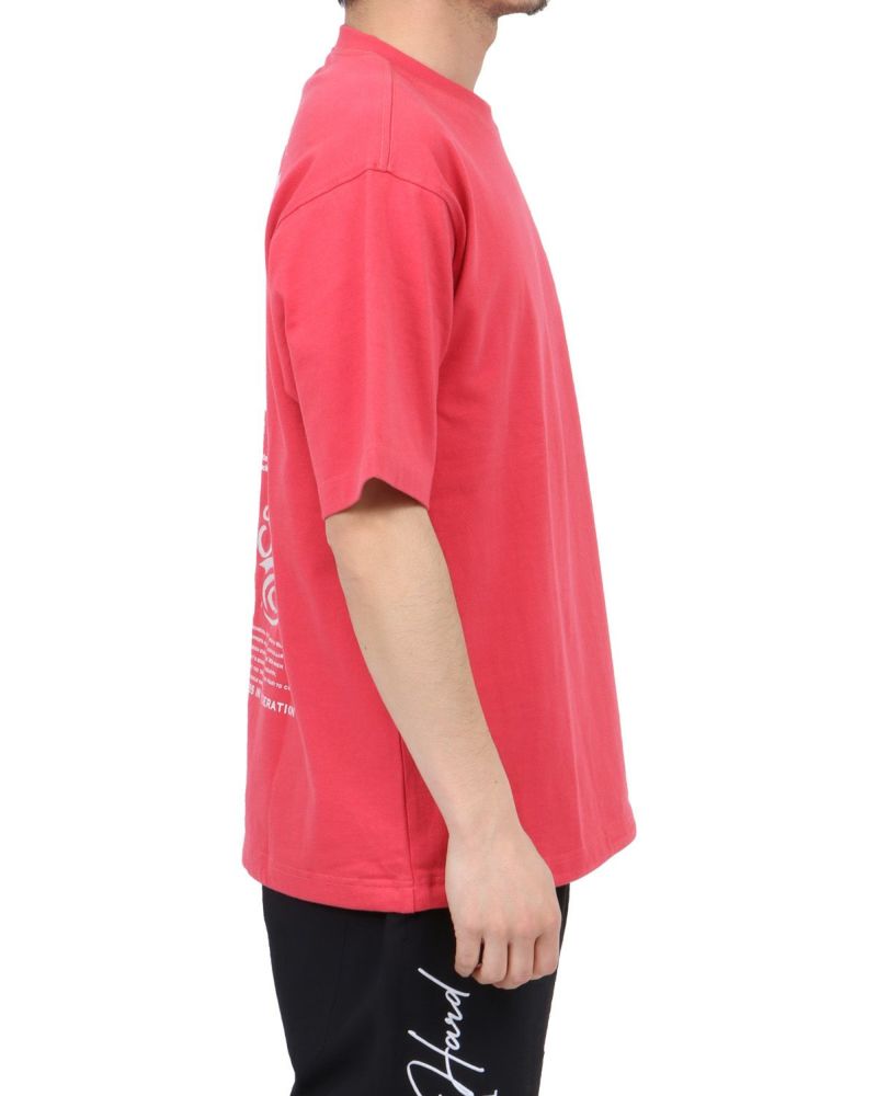 ピンク：180cm67kg(Lサイズ着用)