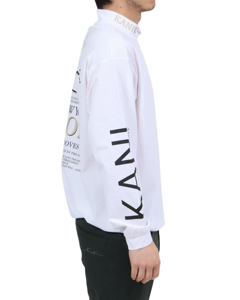 ホワイト：180cm67kg(Lサイズ着用)