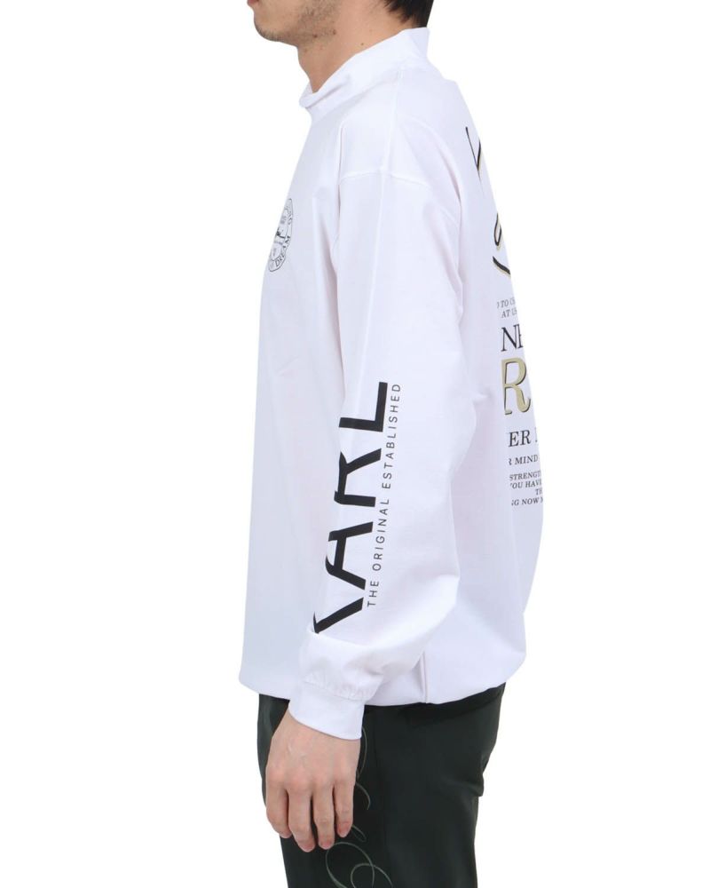 ホワイト：180cm67kg(Lサイズ着用)