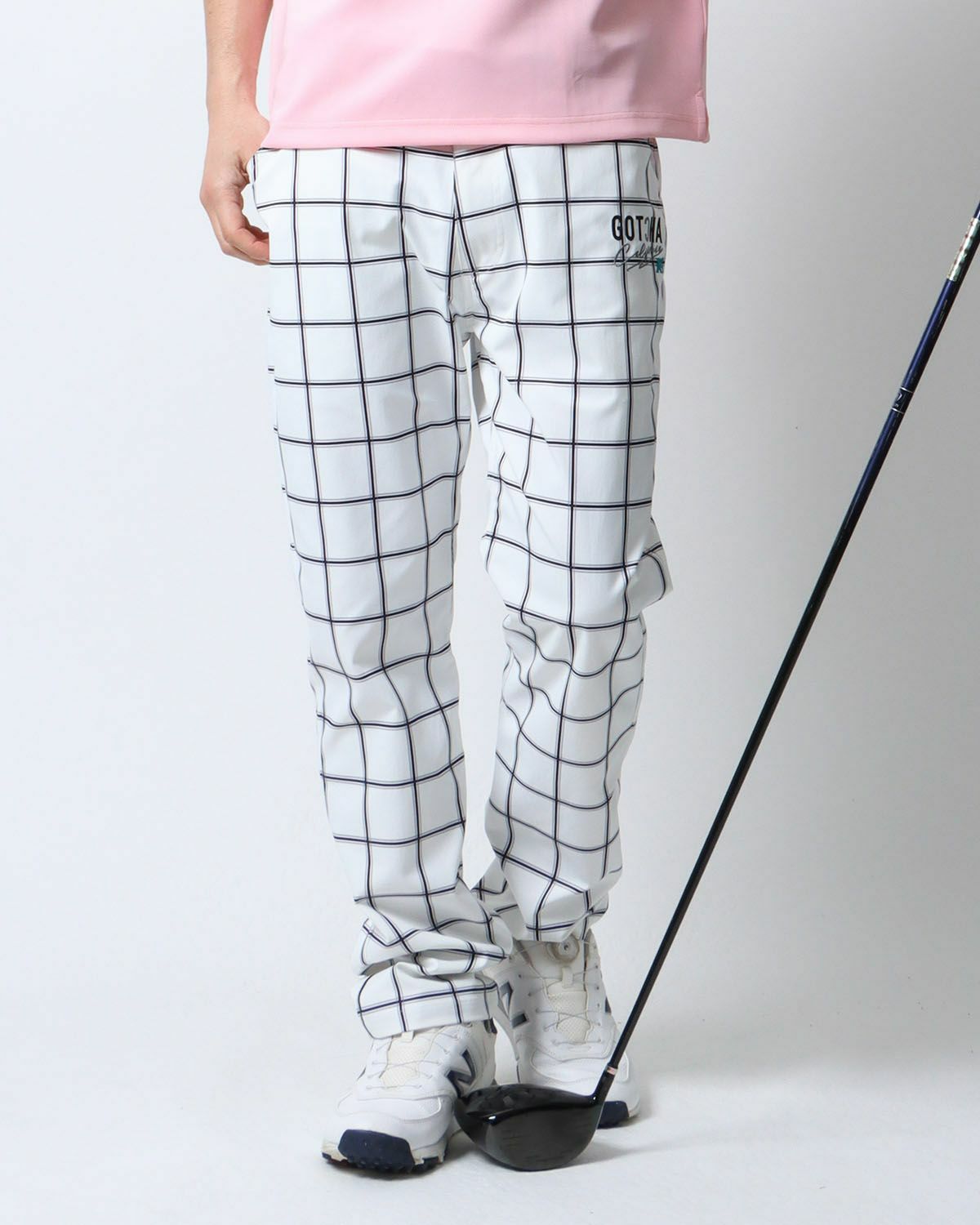 ホワイト：180cm67kg(Lサイズ着用)