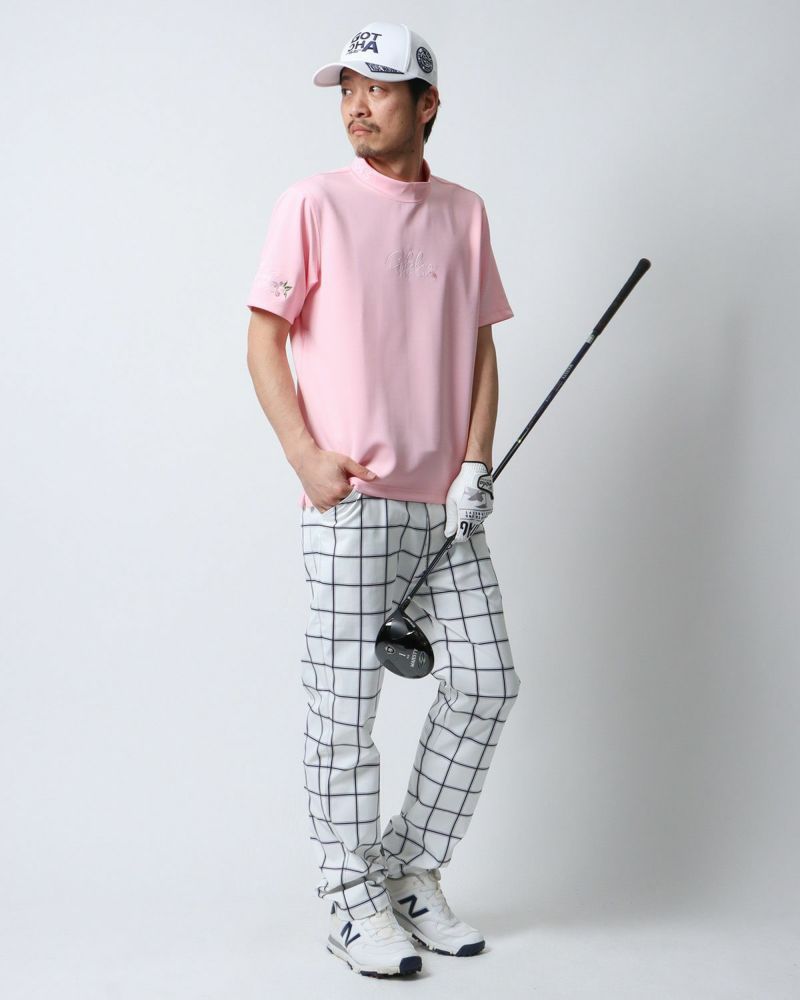 ホワイト：180cm67kg(Lサイズ着用)