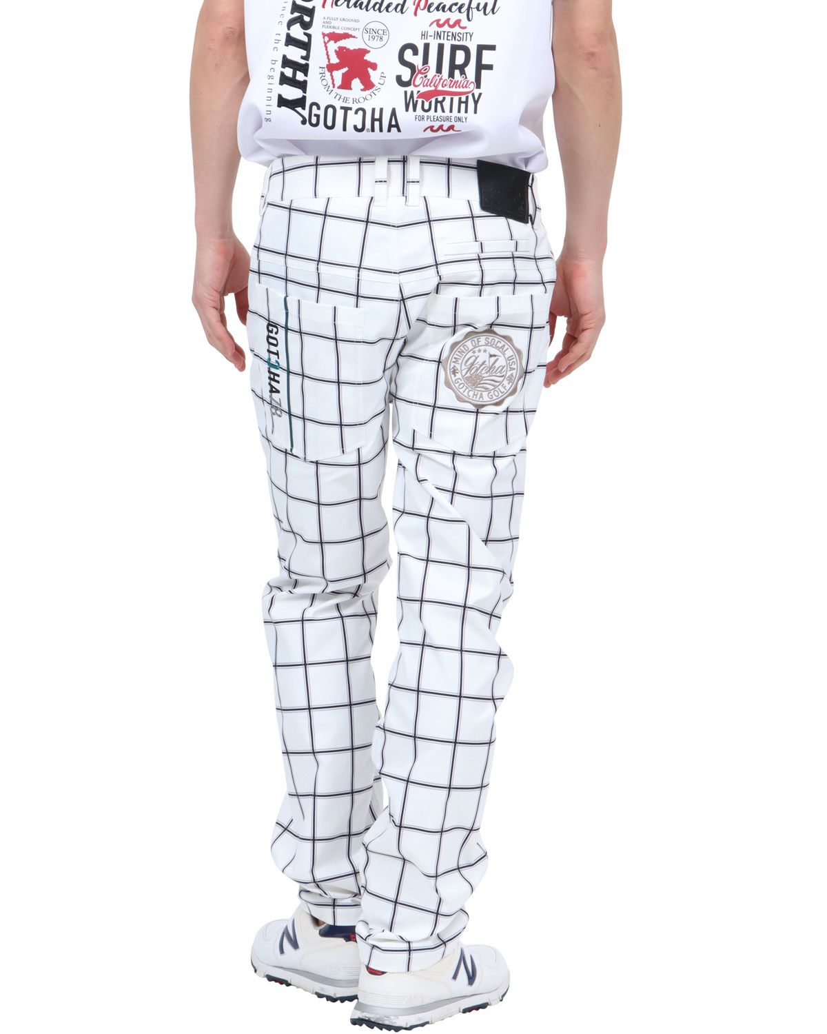 ホワイト：180cm67kg(Mサイズ着用)